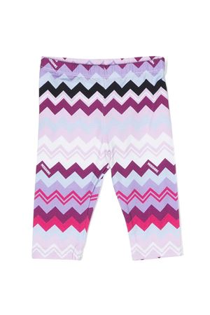 multicolor cotton leggins MISSONI KIDS | MT6010J0319579MC